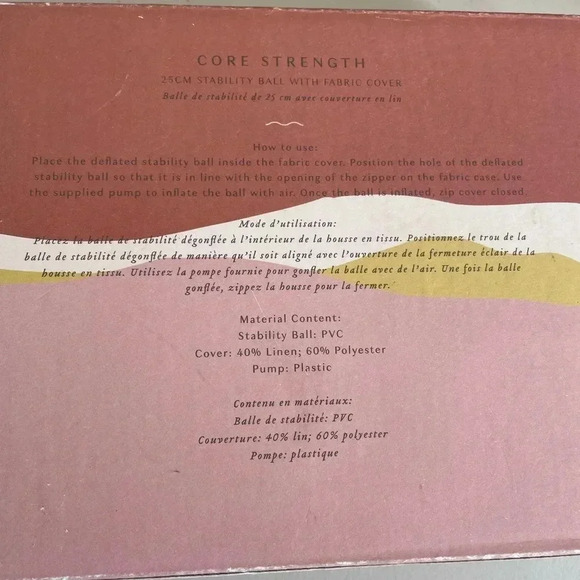 NWT Daily Practice by Anthropologie Pilates Ball - Picture 11 of 11